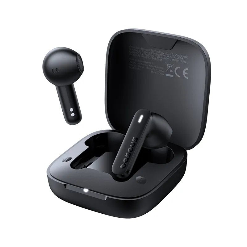 EAN 6932172654801 - Baseus E16 Auriculares Inalámbrico Dentro de oído Llamadas/Música USB Tipo C Bluetooth Negro imagen 1