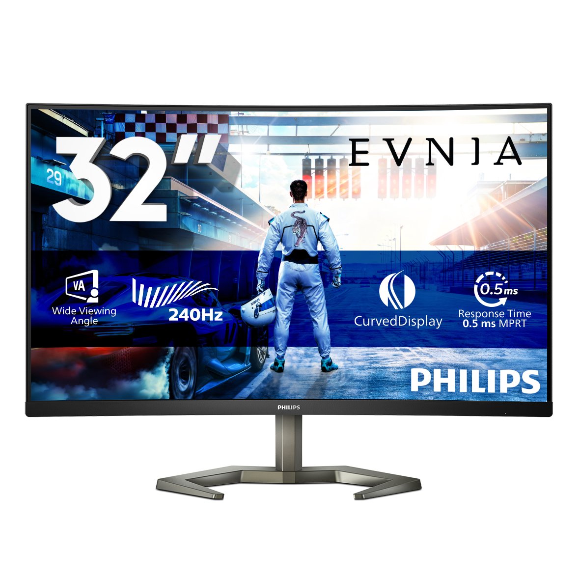 EAN 8712581800710 - Philips Momentum 32M1C5200W/00 pantalla para PC 80 cm (31.5") 1920 x 1080 Pixeles Full HD LCD Negro imagen 2