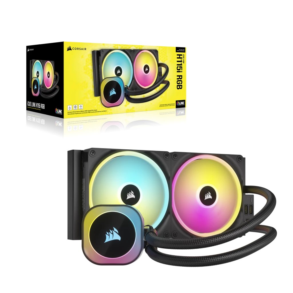 Corsair Icue Link H115i Rgb 280 Negro Cw-9061002-Ww