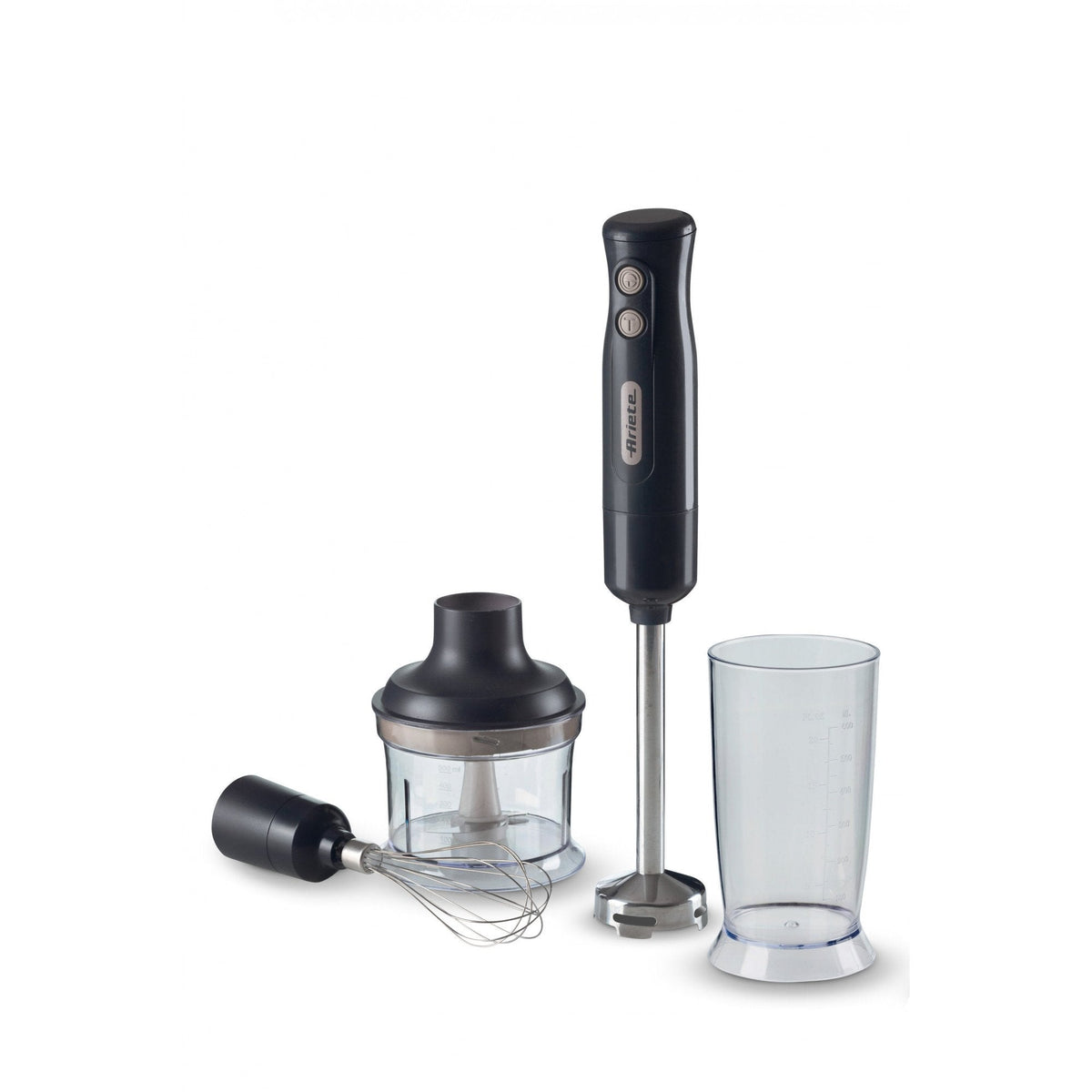 Ariete Batidora De Mano 607 + Picadora Dark Grey 700w