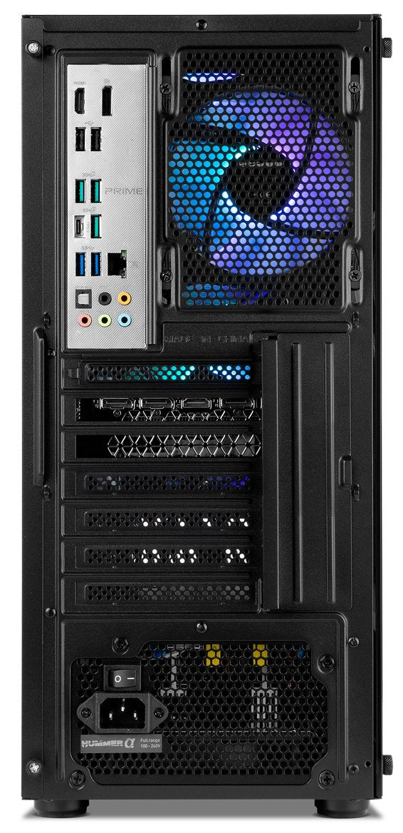 Caja Pc Nox Semitorre Hummer Frost Argb Lighting