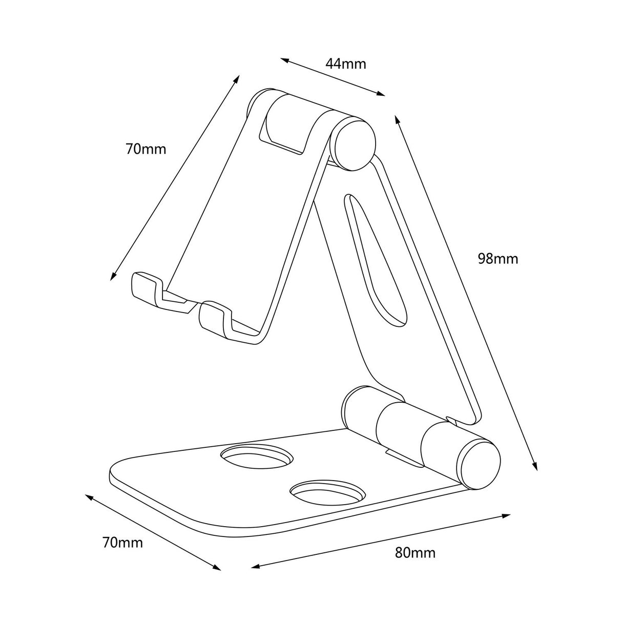 EAN 8436574705485 - AISENS MS2PM-088 soporte Soporte pasivo Teléfono móvil/smartphone, Tablet/UMPC imagen 7