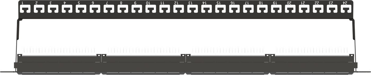 EAN 5704327884521 - Microconnect PP-004 panel de parcheo 1U imagen 3