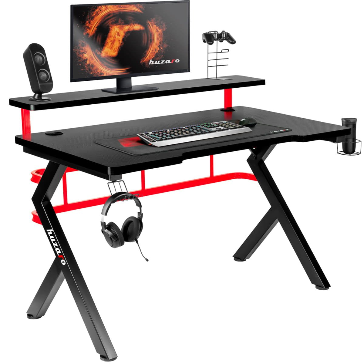 EAN 5907564629416 - Huzaro Hero 5.0 Negro, Rojo imagen 1