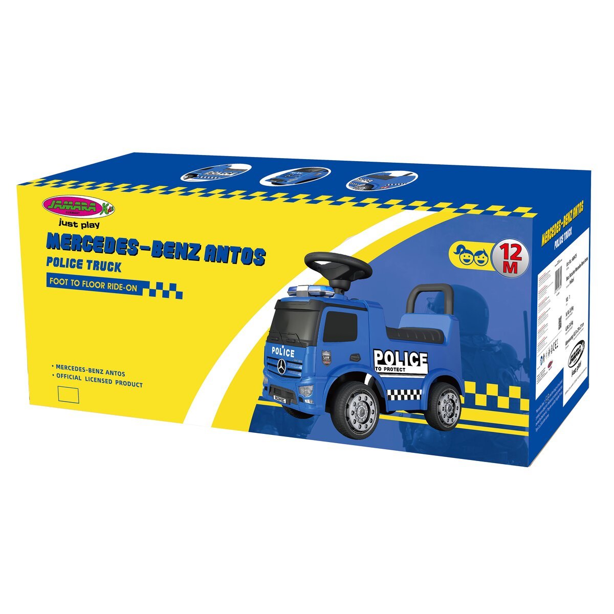 Jamara Rutscher Mercedes Antos Polizei Azul 1+