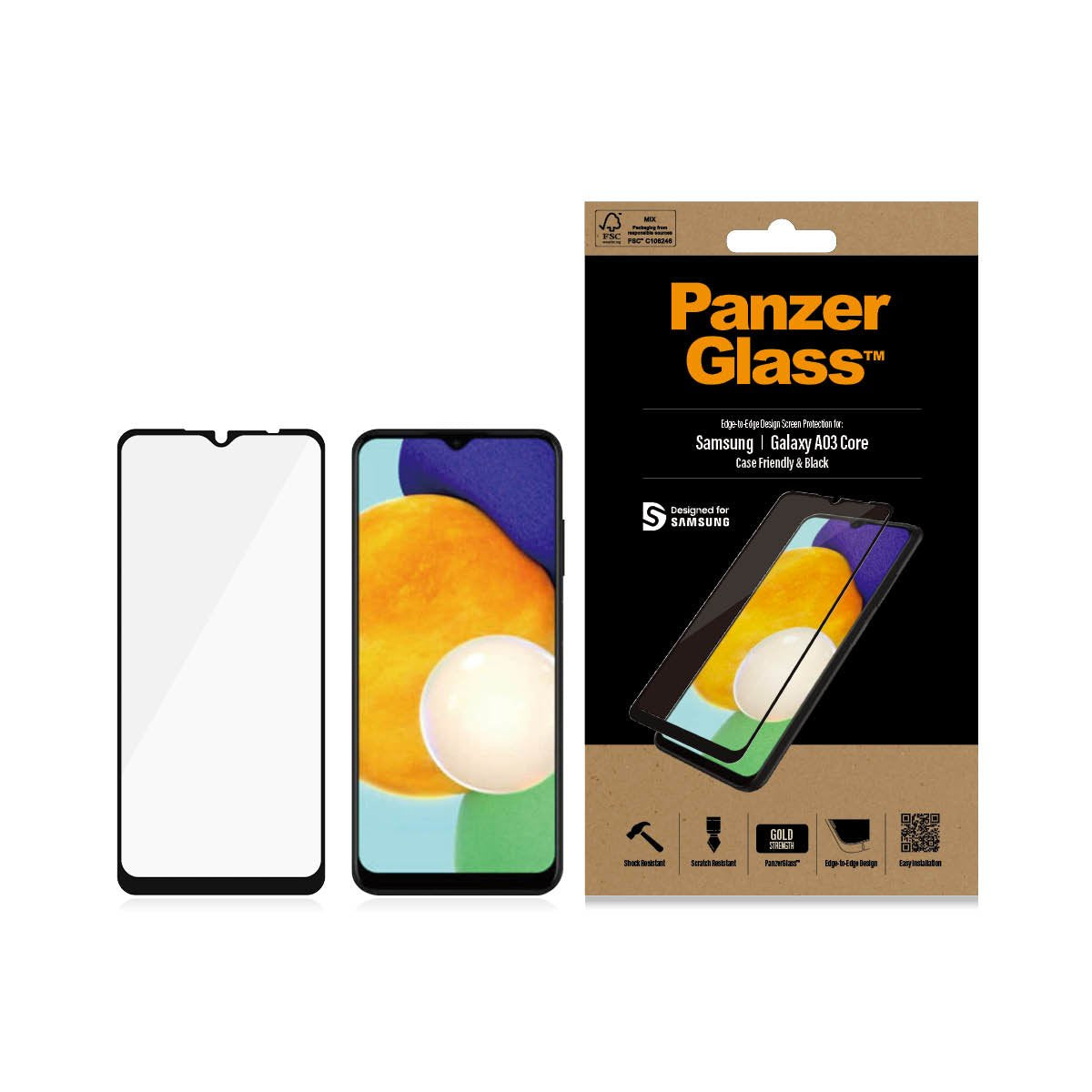 EAN 5711724072833 - PanzerGlass ® Screen Protector Samsung Galaxy A03 core | A13 5G | A04s Protector de pantalla 1 pieza(s) imagen 7
