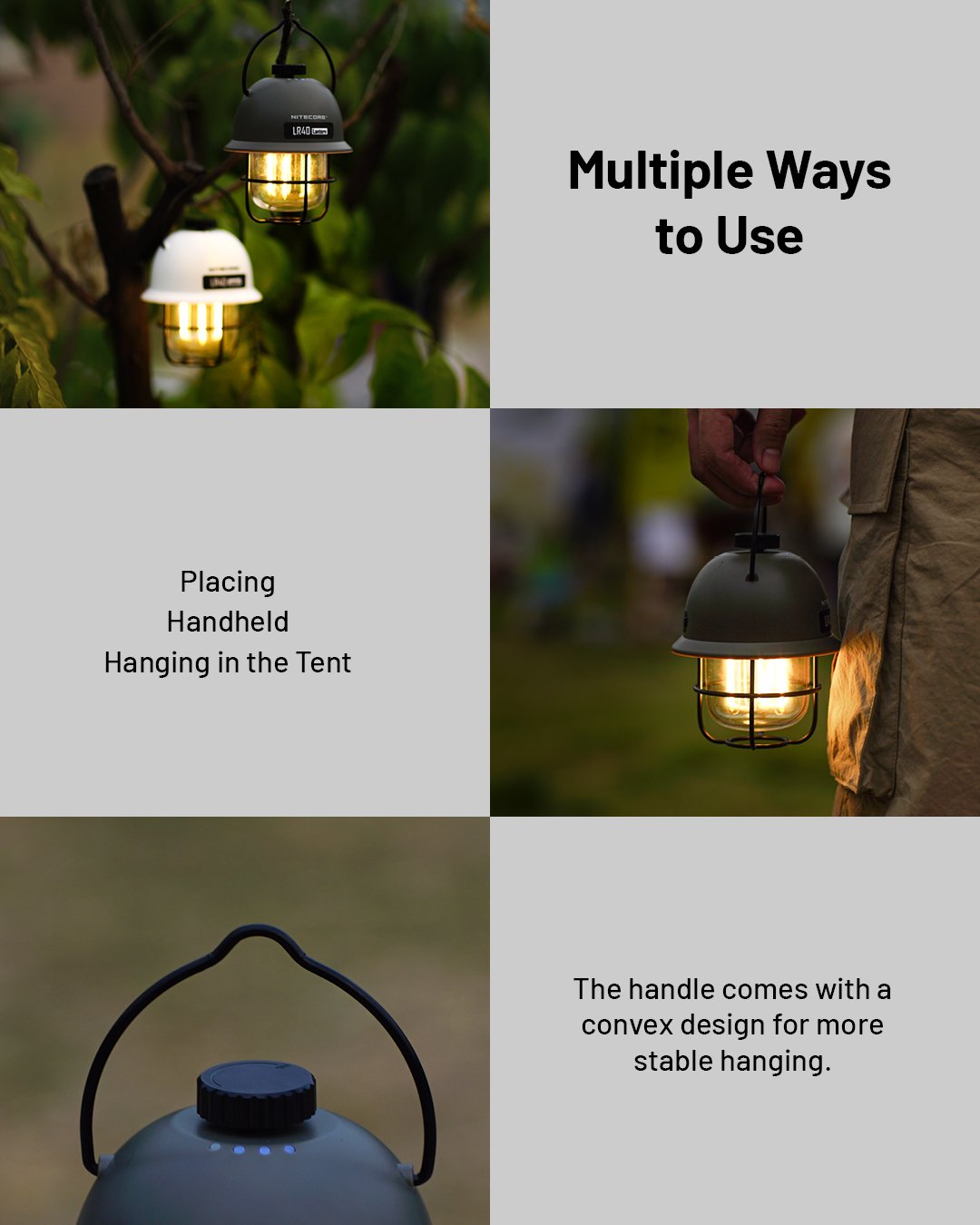 EAN 6952506407491 - Nitecore LR40 linterna de camping USB powered camping lantern Puerto USB imagen 8