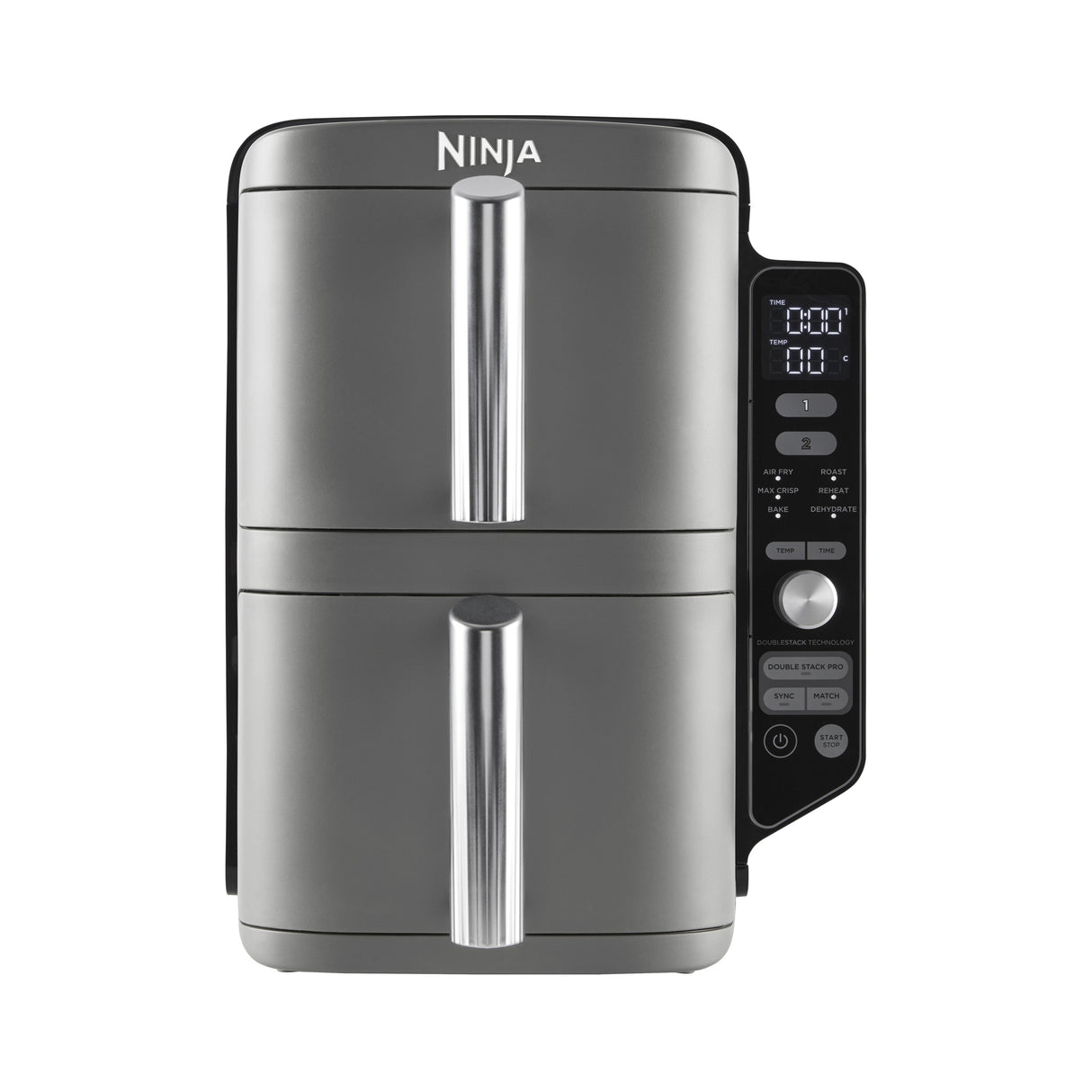 EAN 0622356280822 - Ninja SL400EU freidora Doble 9,5 L 2470 W Freidora de aire caliente Negro, Gris imagen 9