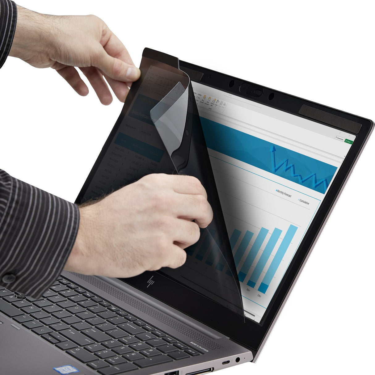 EAN 0065030912174 - StarTech.com 133LM-PRIVACY-SCREEN filtro para monitor 33,8 cm (13.3") Filtro de privacidad para pantallas imagen 6