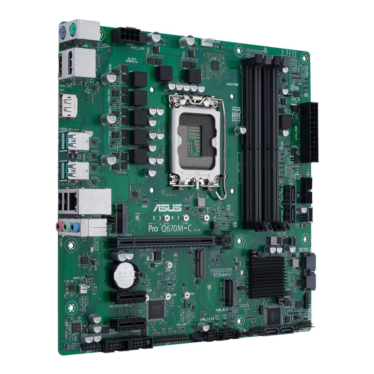 EAN 4711081518389 - ASUS PRO Q670M-C-CSM Intel Q670 LGA 1700 micro ATX imagen 2