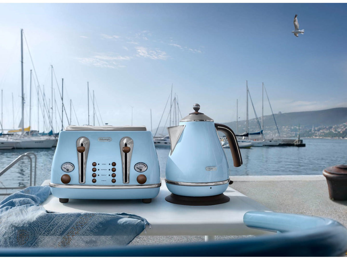 Delonghi Kbov 2001.Az Icona Vintage Tetera 2000w Azul