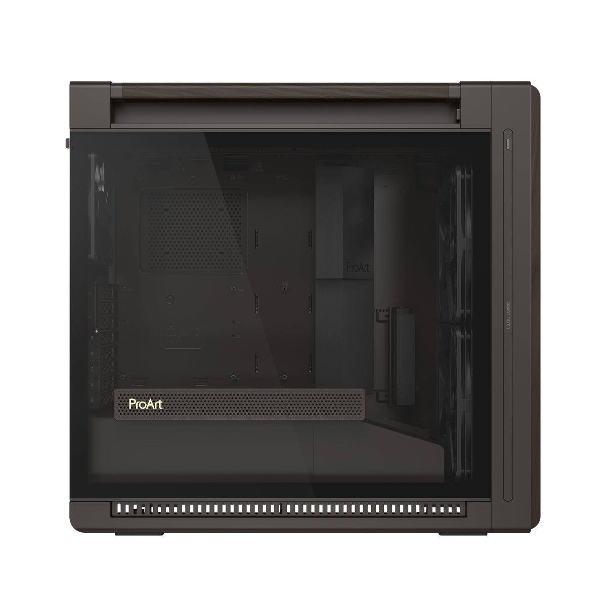 EAN 4711636014328 - ASUS ProArt PA602 Wood Edition Retro Brown - Tempered Glass Panel Midi Tower Marrón imagen 8