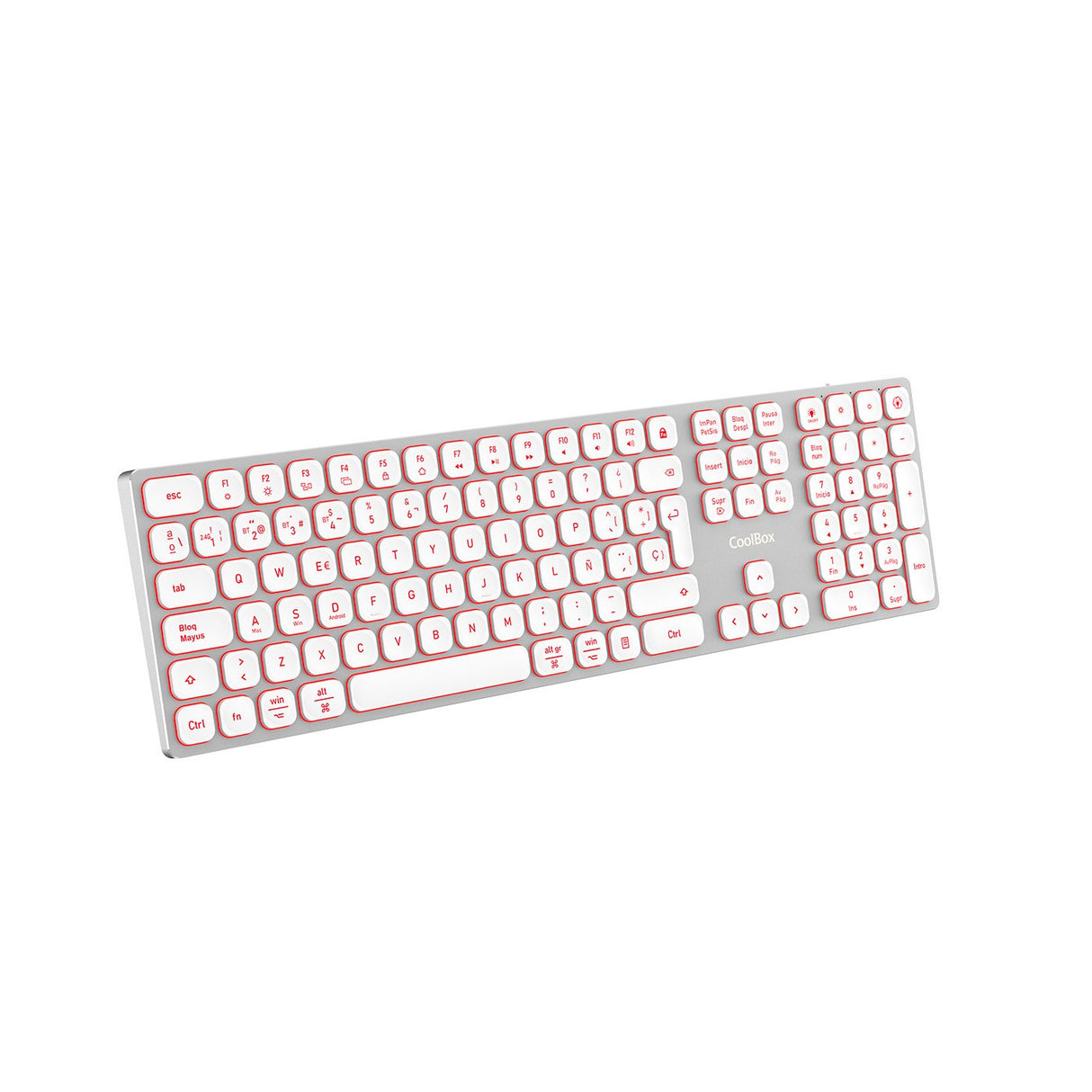 EAN 8436624422331 - CoolBox COO-TEW02-BKW teclado imagen 2
