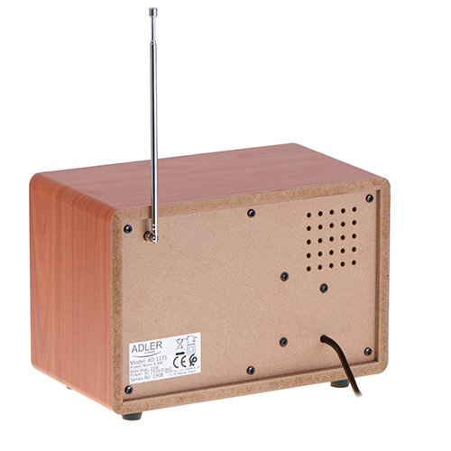 Radio Adler Ad 1171 Retro With Bluetooth, Brown