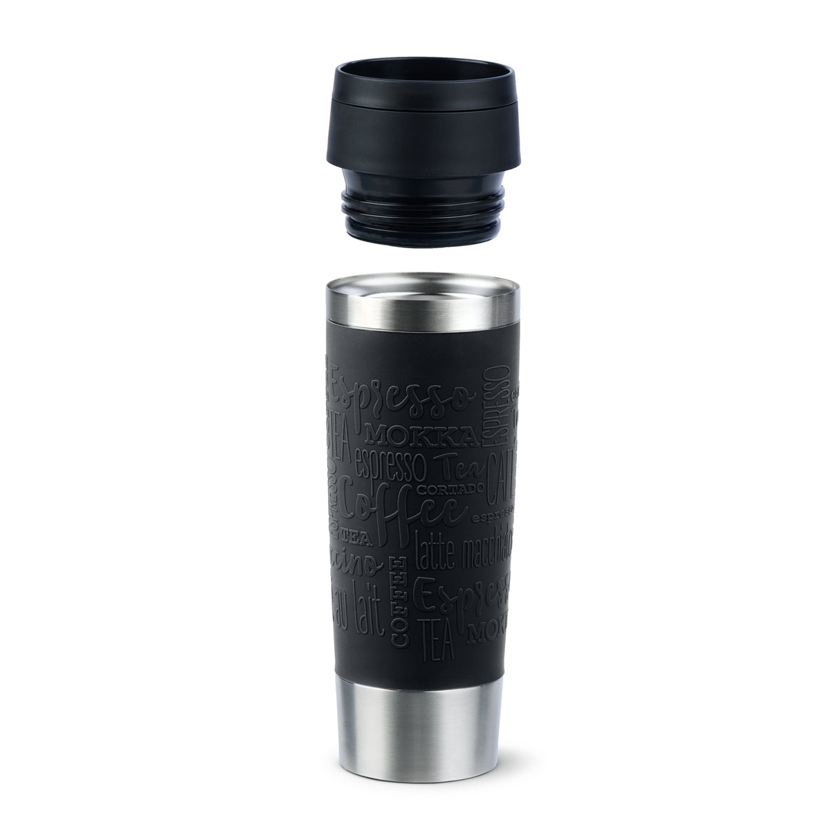 EAN 4009049545011 - EMSA Travel Mug Classic N2022000 taza de viaje 500 ml Negro, Acero inoxidable Acero inoxidable imagen 3