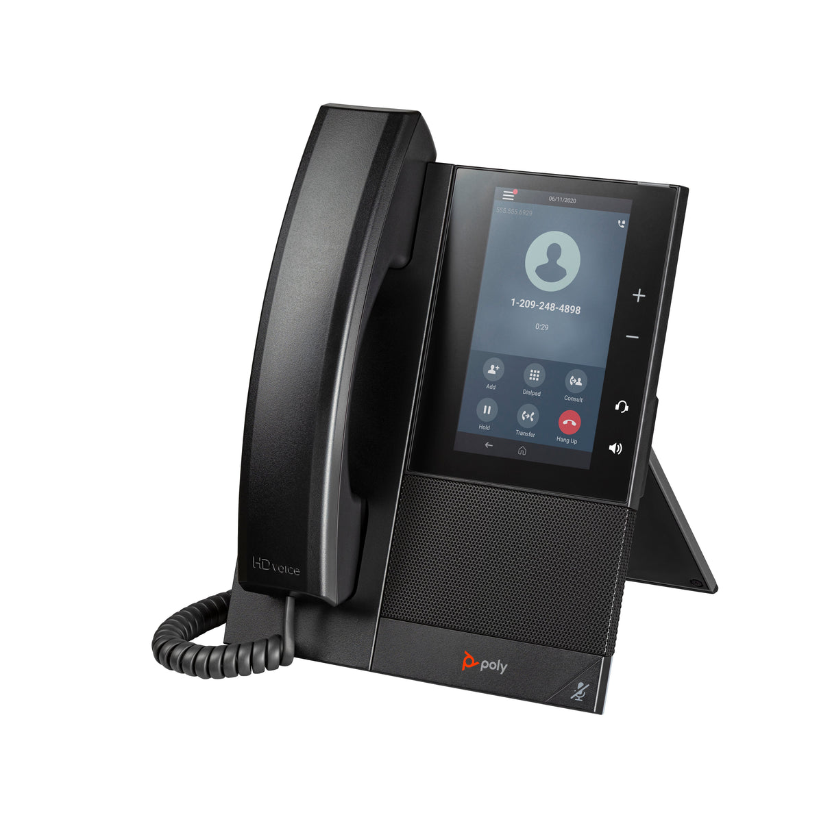 EAN 0197497342772 - HP Poly CCX 505 Business Media Phone with Open SIP and PoE-enabled teléfono IP Negro 24 líneas LCD Wifi imagen 5