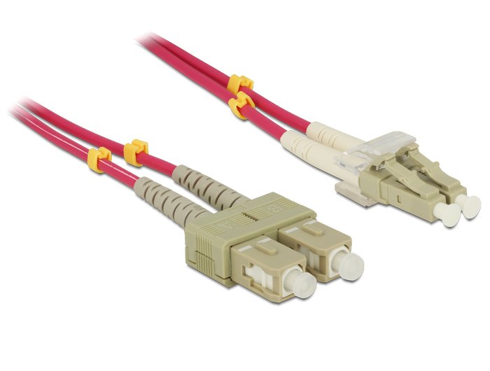 Delock Cable Lichtwellenleiter Lc > Sc Multimode Om4 1 M
