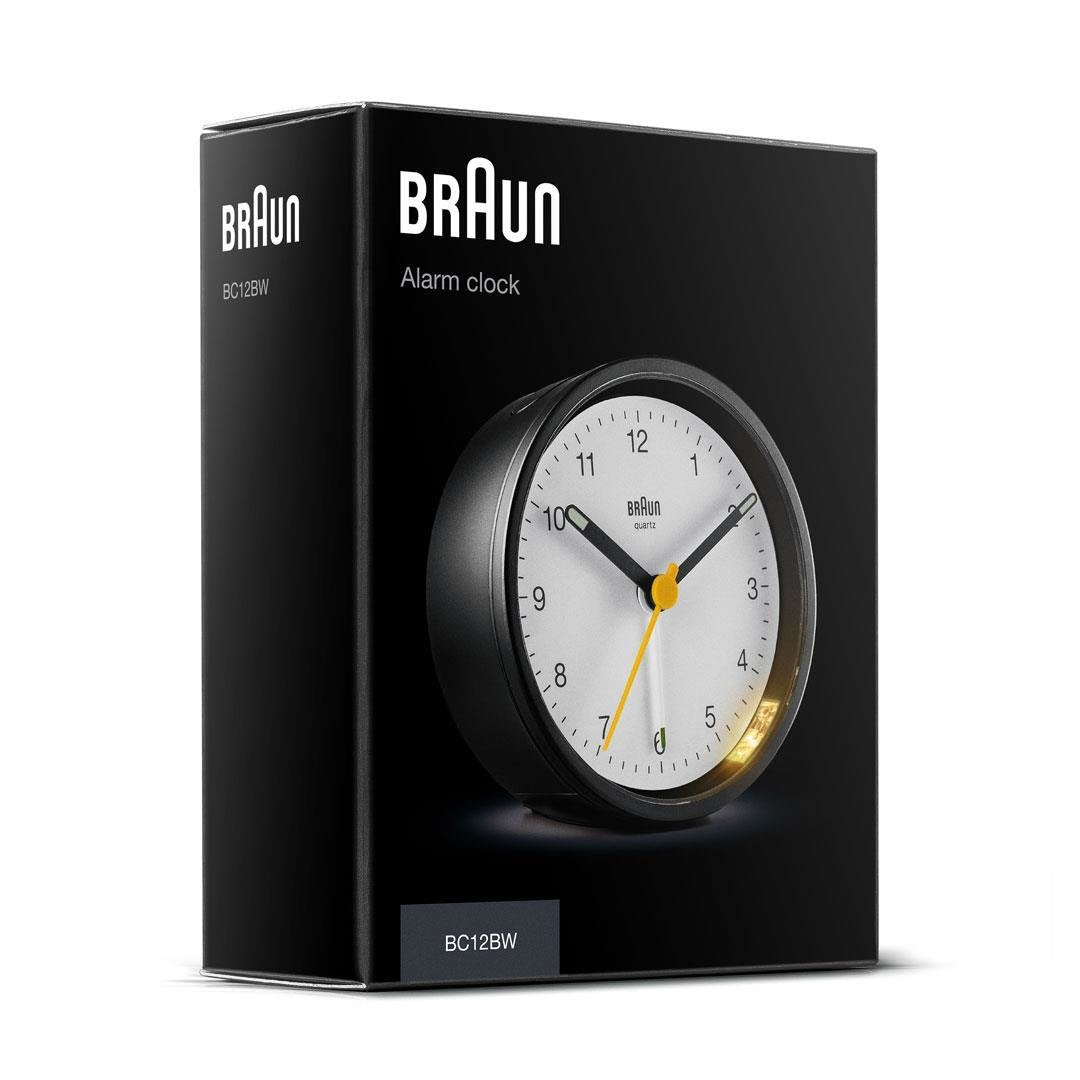 Reloj Despertador De Cuarzo Clásico Braun Bc12