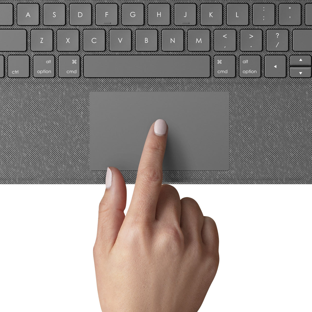EAN 5099206093430 - Logitech Folio Touch QWERTZ Alemán Smart Connector Gris imagen 9