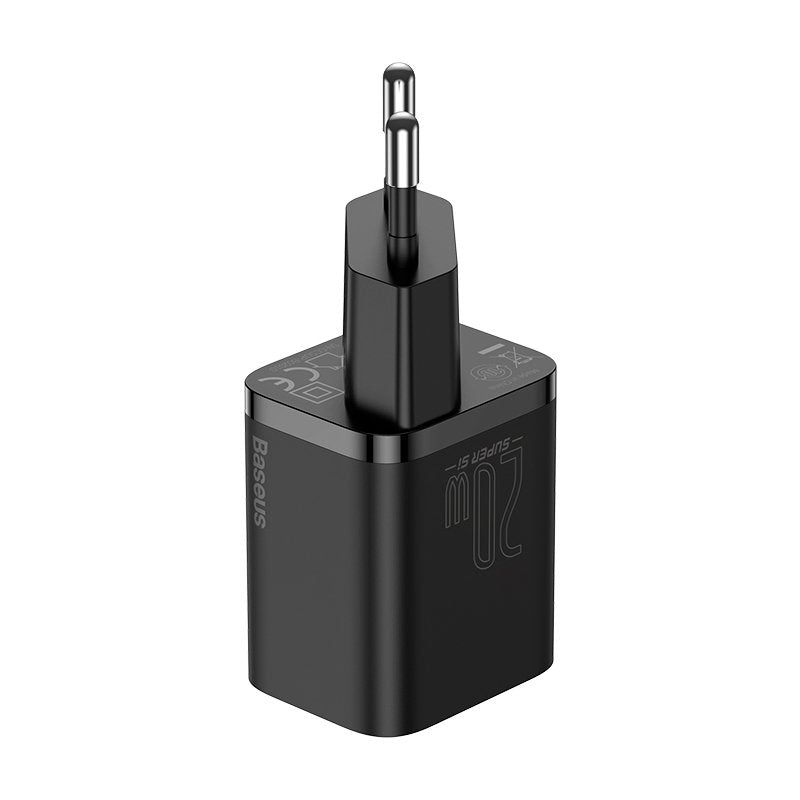 EAN 6953156230057 - Baseus TZCCSUP-B01 cargador de dispositivo móvil Universal Negro Corriente alterna Carga rápida Interior imagen 5
