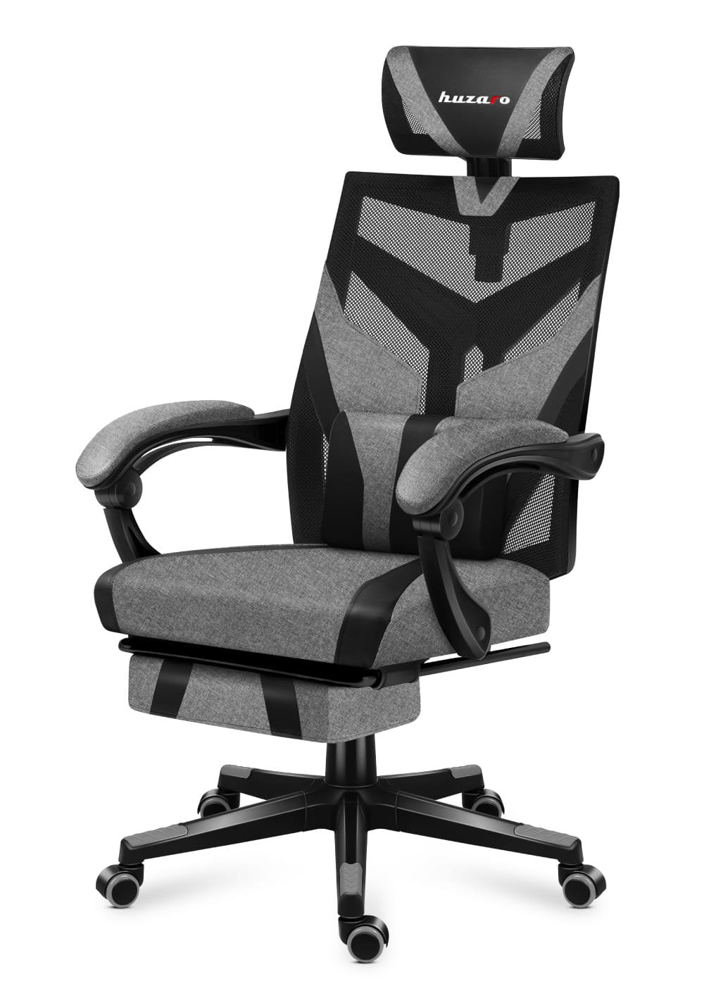 EAN 5903796010817 - Huzaro Combat 5.0 Silla para videojuegos de PC Asiento de malla Negro, Gris imagen 3