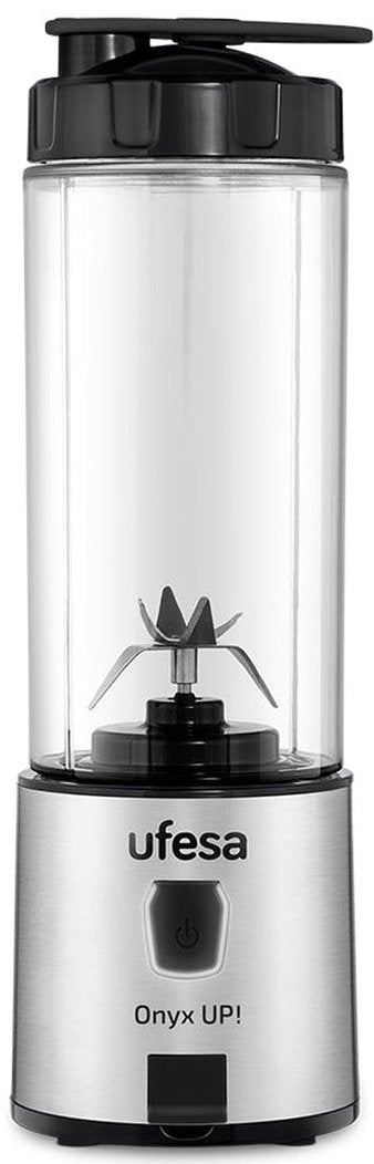 EAN 8422160056529 - Ufesa Onyx GO & UP! 0,4 L Batidora de vaso Negro, Acero inoxidable imagen 1