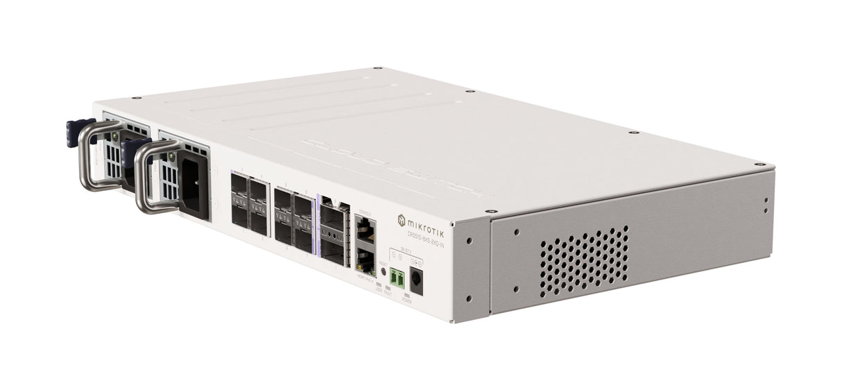 EAN 4752224008466 - Mikrotik CRS510-8XS-2XQ-IN switch L3 Fast Ethernet (10/100) Energía sobre Ethernet (PoE) Blanco imagen 3