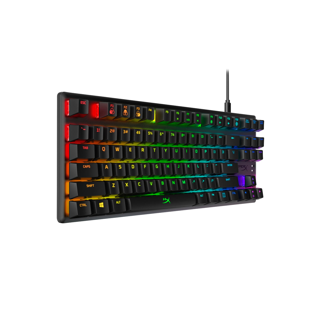 EAN 0196188049228 - HyperX Alloy Origins Core - Mechanical Gaming Keyboard - HX Blue (USLayout) (HX-KB7BLX-US) teclado Juego imagen 2