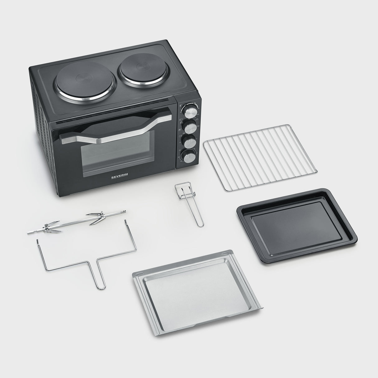 EAN 4008146040634 - Severin TO 2074 horno tostador 30 L 2500 W Negro Parrilla imagen 8