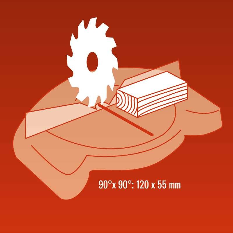 Sierra Ingletadora Einhell Tc-Ms 2112 (Rojo/Negro, 1.400 Vatios)