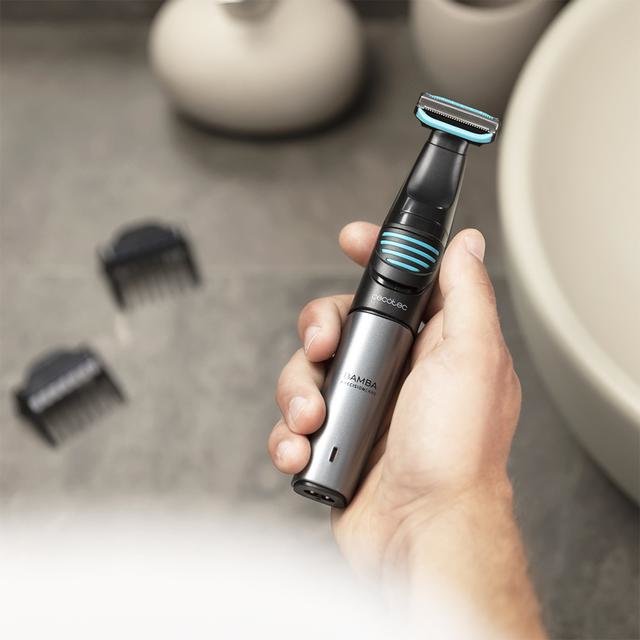 EAN 8435484047418 - Cecotec 04741 afeitadora corporal Negro, Verde imagen 9