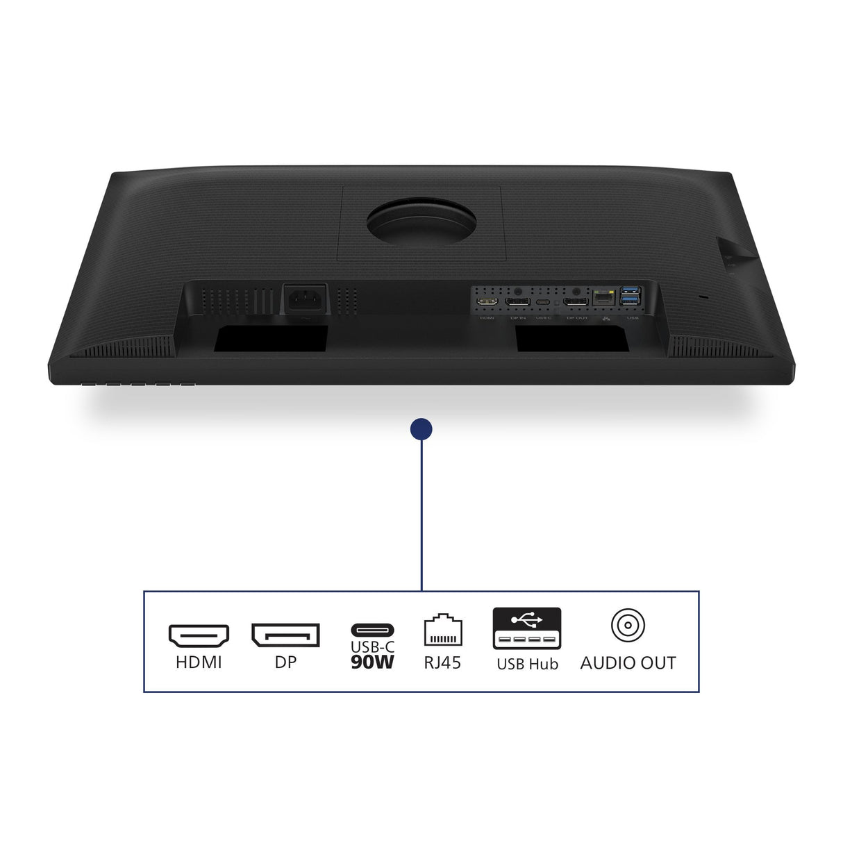 Monitor Philips 3000 Series 24b2u3301/00 23.8" 1920 X 1080 Pixeles Full Hd Lcd Negro