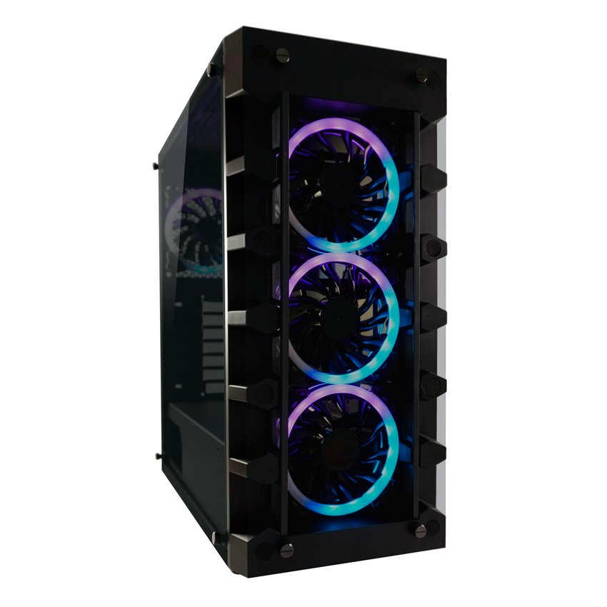 EAN 4260070128158 - LC-Power Gaming 709B - Solar_System_X Midi Tower Negro imagen 2