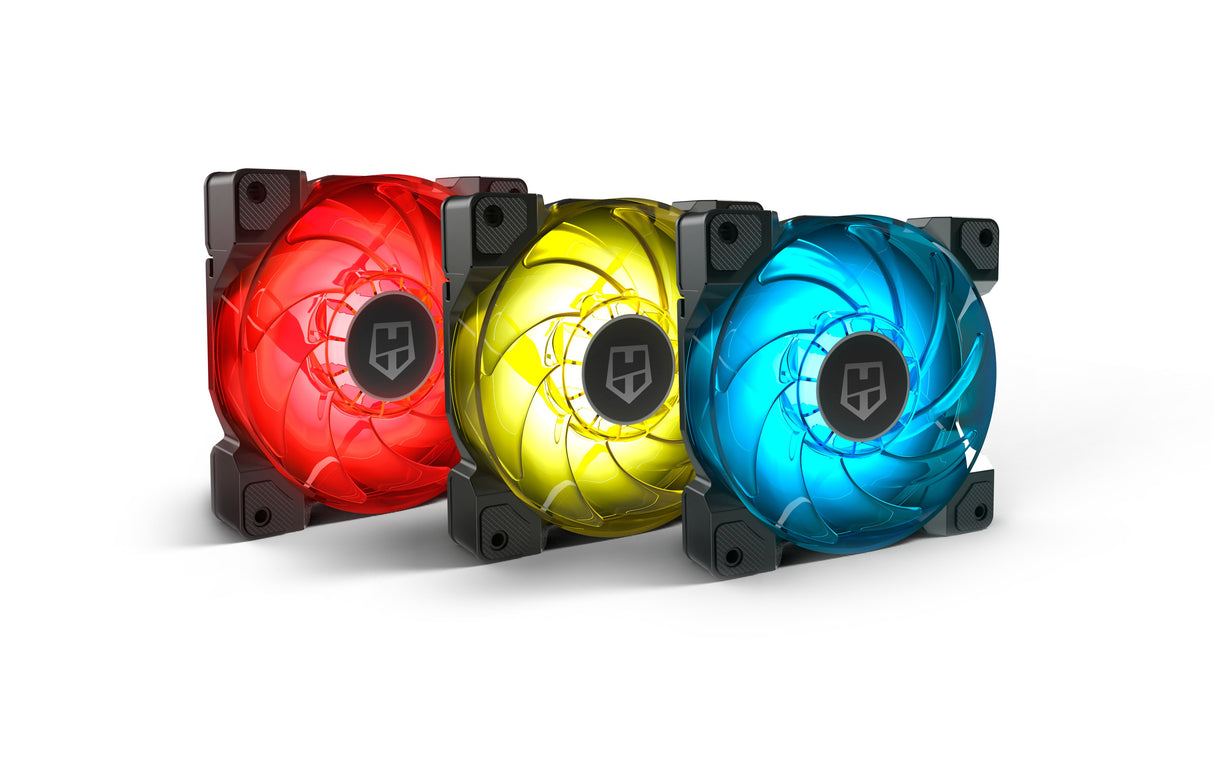 EAN 8436532168338 - NOX H-SYNC Carcasa del ordenador Ventilador 12 cm Negro, Transparente imagen 5