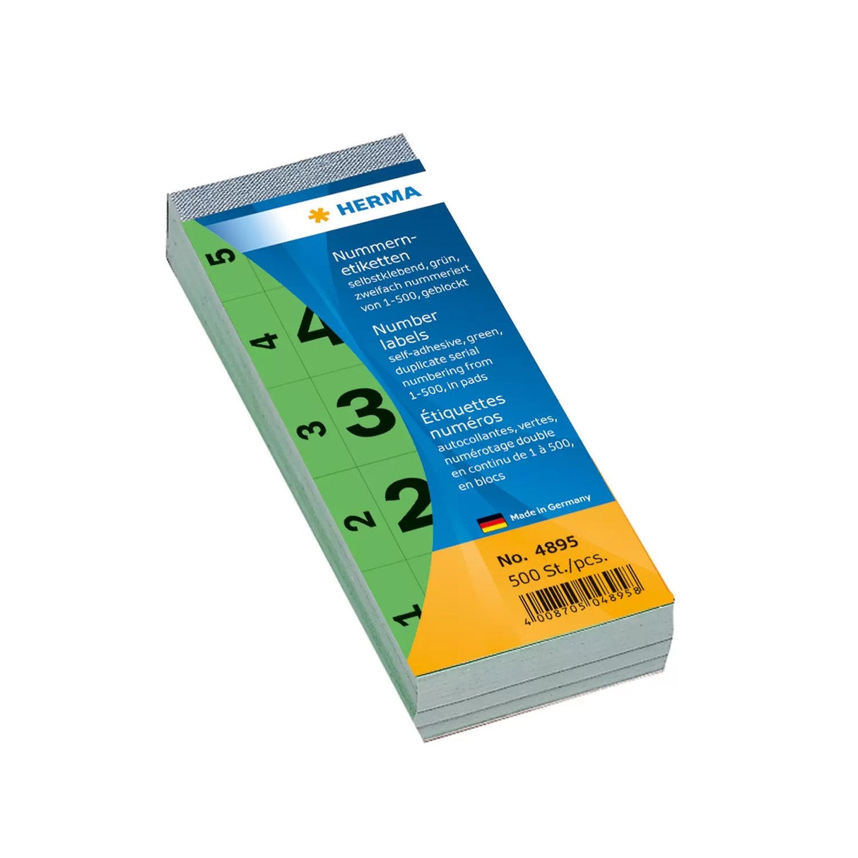 Bloc De Notas Herma Autoadhesivo 1-500 Verde 28x56 Mm