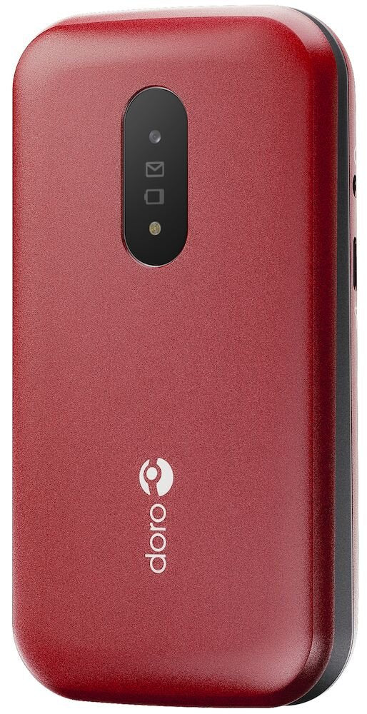 Doro 2820 4g, Grosstastenhandy, Rojo (Ohne Netzteil)