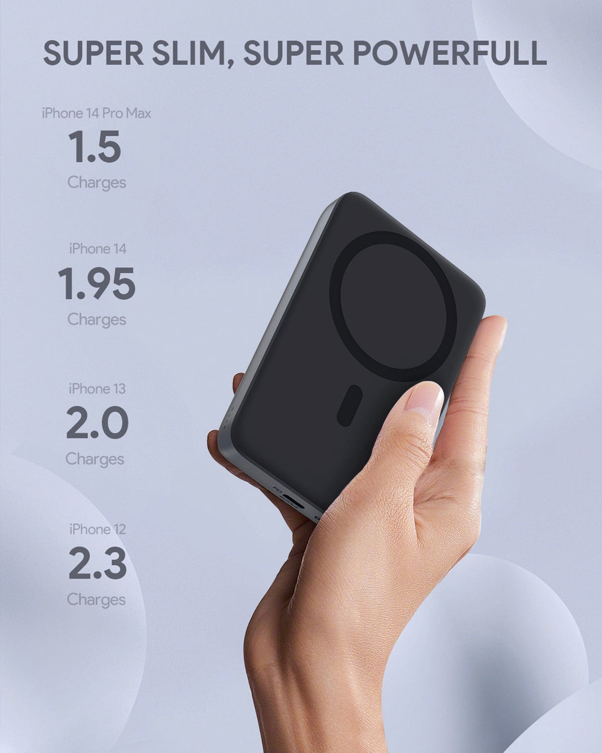 Pb-Ms06 Qi2 Powerbank 10000mah 30w Magsafe Pd