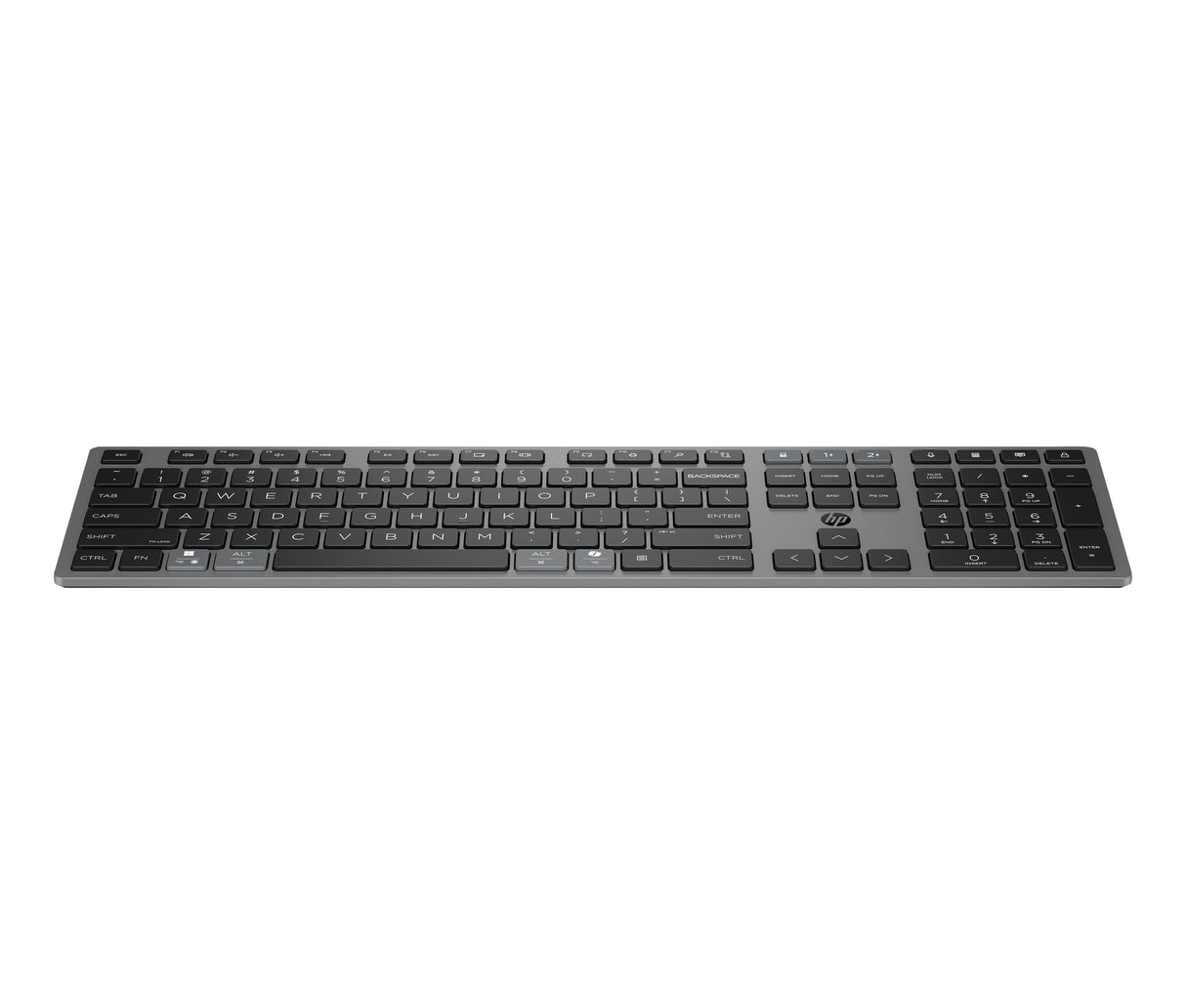 EAN 0198122140749 - HP 720 Multi-Device Rechargeable Wireless Keyboard teclado Hogar / Oficina USB + Bluetooth Negro imagen 1
