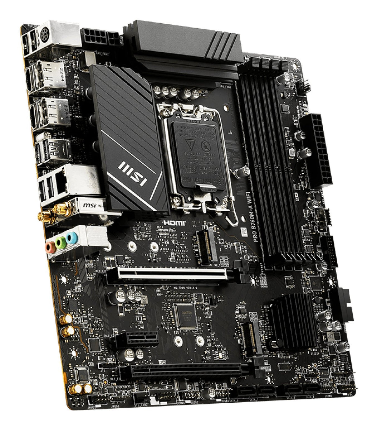 EAN 4711377059572 - MSI PRO B760M-A WIFI placa base Intel B760 LGA 1700 micro ATX imagen 4