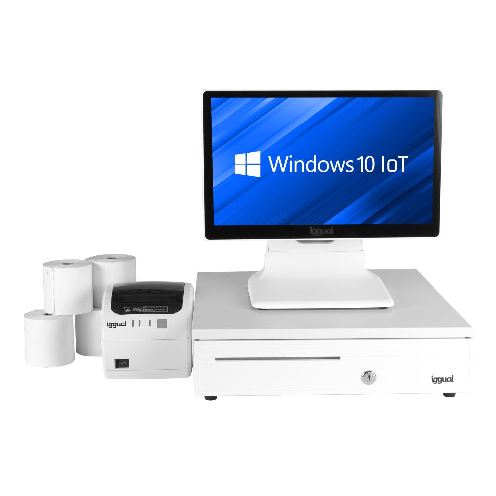 Pack Completo Tpv Blanco 15,6" N100 30pw Easy80w