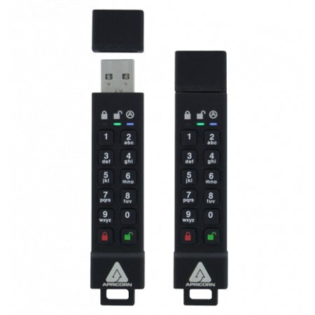 EAN 0708326911665 - Apricorn Aegis Secure Key 3z unidad flash USB 128 GB USB tipo A 3.2 Gen 1 (3.1 Gen 1) Negro imagen 4