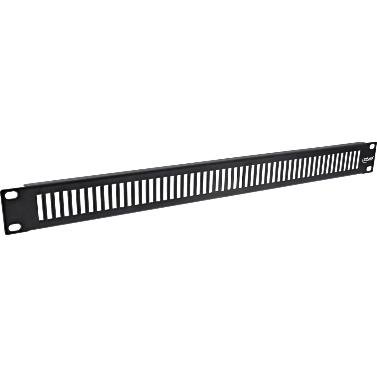 Panel Ciego Inline De 19" Perforado, 2u, Negro Ral 9005