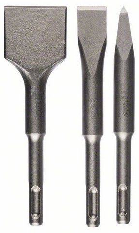 Bosch Chisel Set Sds Plus 3 Pcs  140 Mm 2608690180
