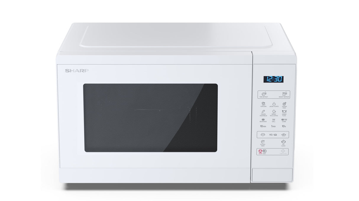 Microondas Sharp Yc-Mg252ae-C Con Grill 25 L 900 W Blanco