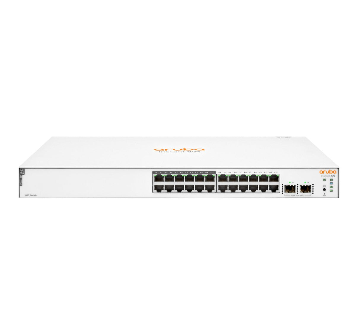 Hpe Aruba Inmant On 1830 24g 12p Class4 Poe 2sfp 195w Switch - Switch - Smart - 12 X 10 100 1000 +