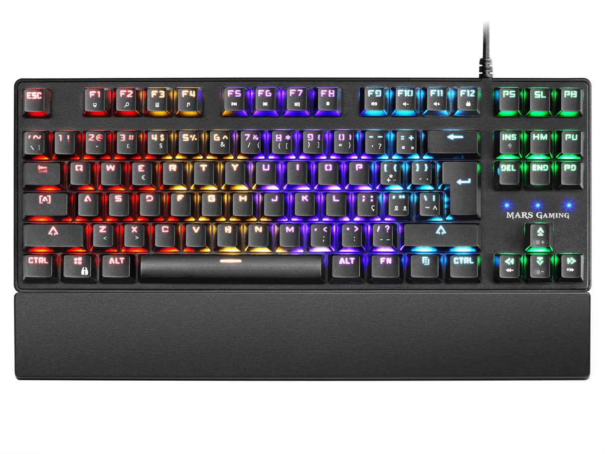 EAN 4718009158542 - Mars Gaming MKXTKLBPT teclado Juego USB QWERTY Negro imagen 1