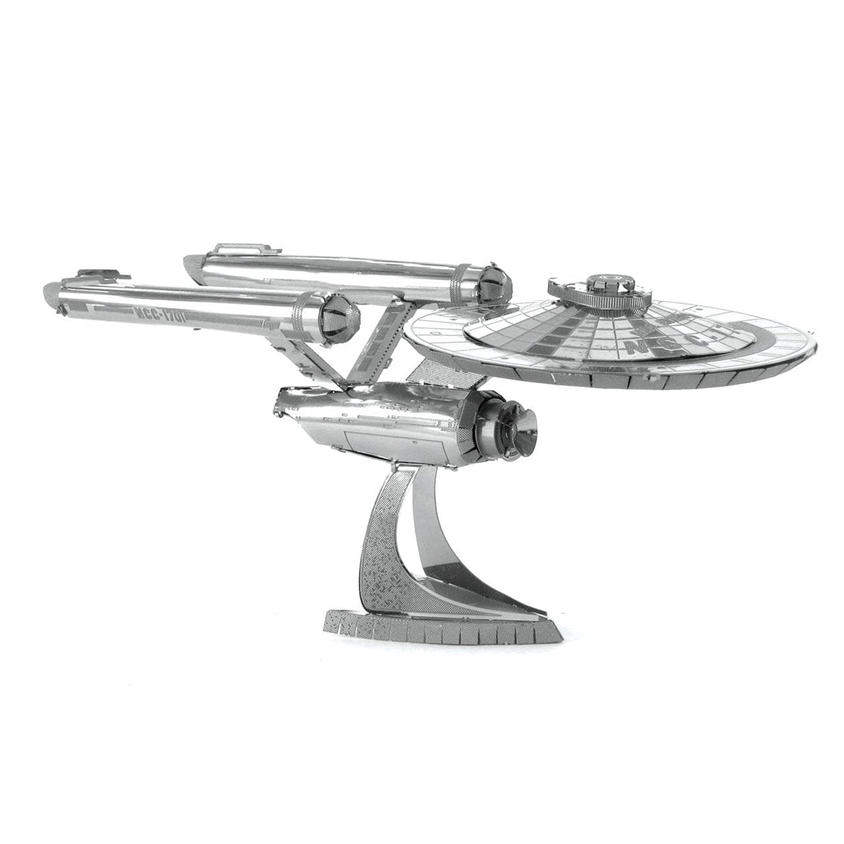 Maqueta 3d Metal Fascinations Star Trek Uss Enterprise Ncc-1701 Montaje Sin Pegamento Ni Soldadura