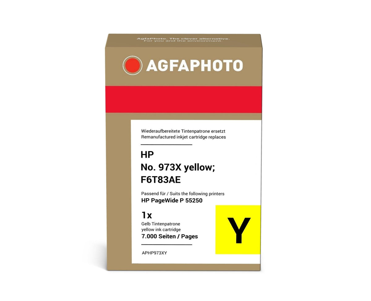 EAN 4250164856685 - AgfaPhoto APHP973XY cartucho de tinta 1 pieza(s) Compatible Alto rendimiento (XL) Amarillo imagen 2