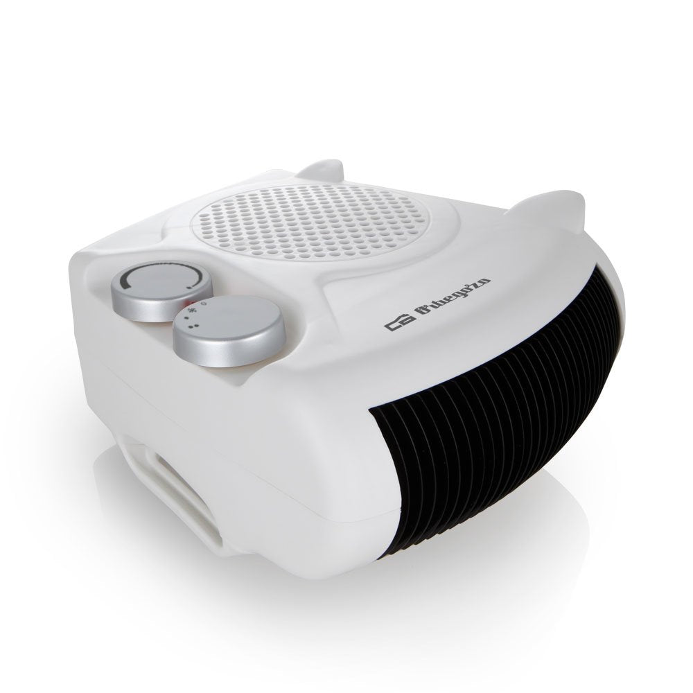 Orbegozo Fh 5040 A Calefactor 2 En 1 - Potencia 2000w - Selector Rotativo 3 Posiciones - Funcion Ventilador - Asa