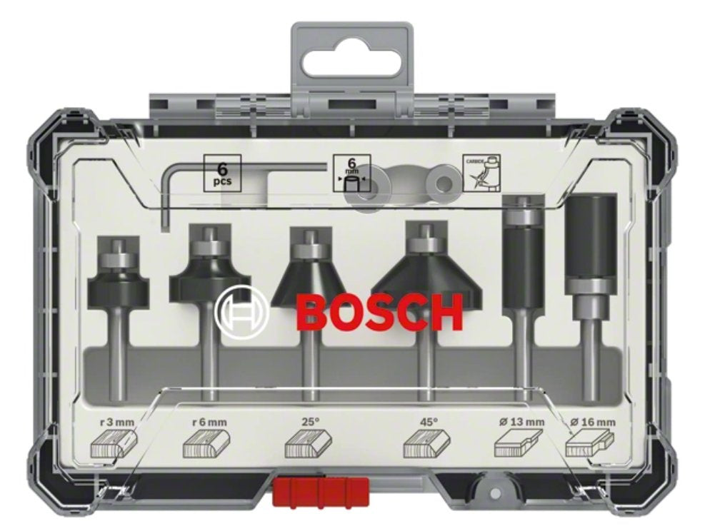 EAN 3165140957991 - Bosch 2607017468 Juego de fresas 6 pieza(s) imagen 2